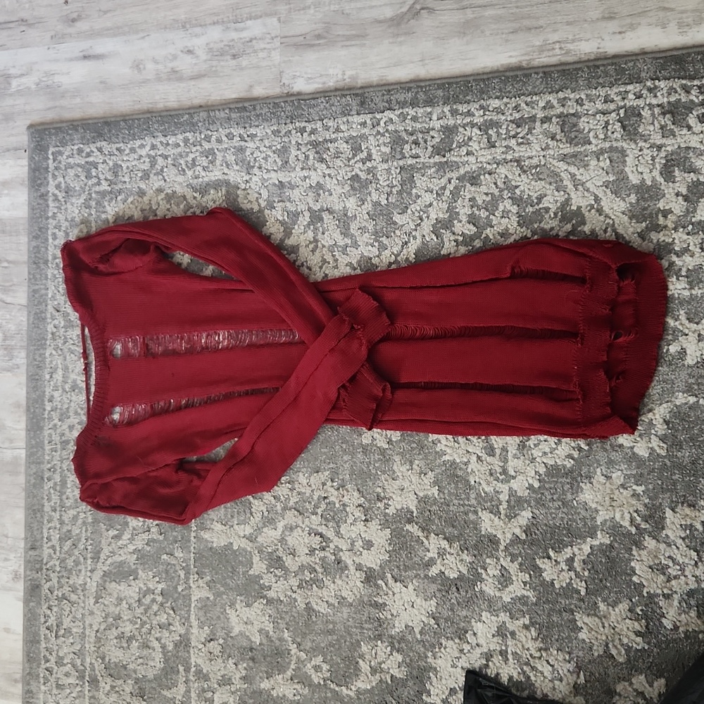 Backless Mini Dress